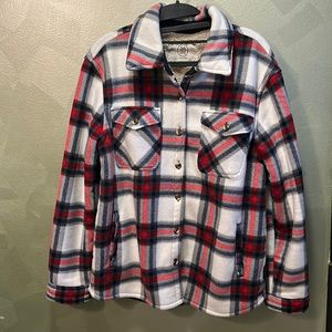 Fleece Sherpa lined flannel